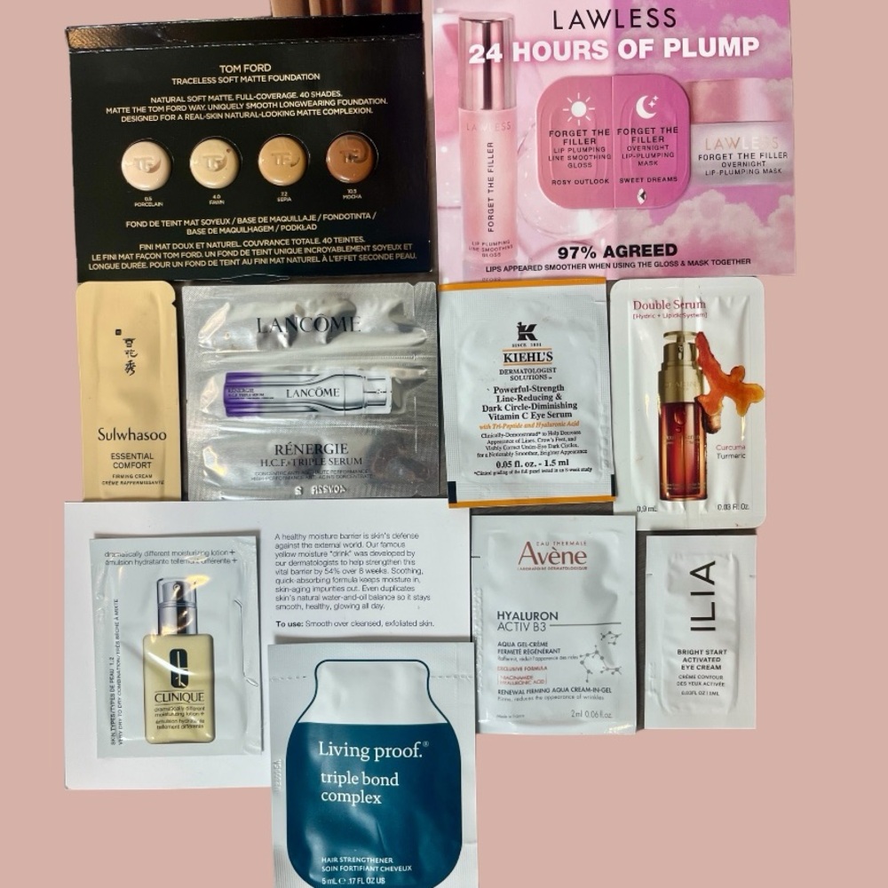 TEN Premium Skincare & Makeup Samples